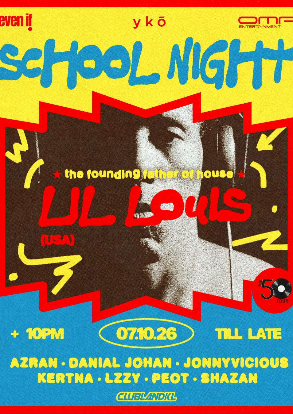 SCHOOL NIGHT lands at YKŌ