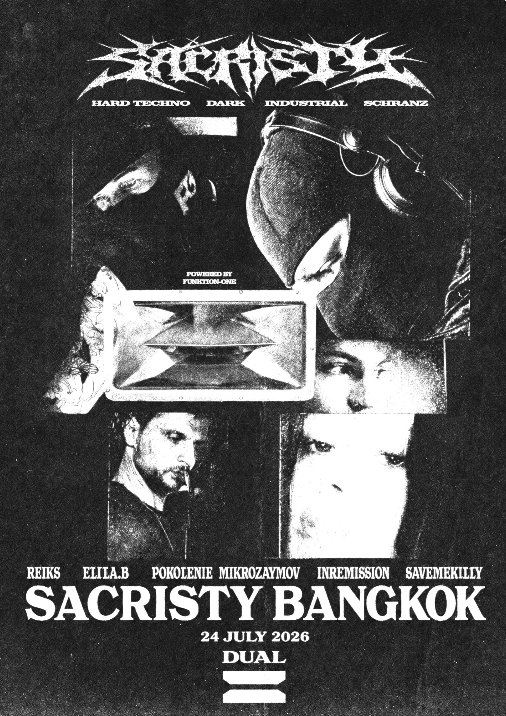 SACRISTY Bangkok: 24 July at DUAL – Funktion-One