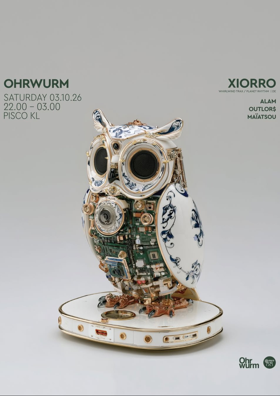 Ohrwurm presents Xiorro (Whirlwind Trax | Planet Rhythm)