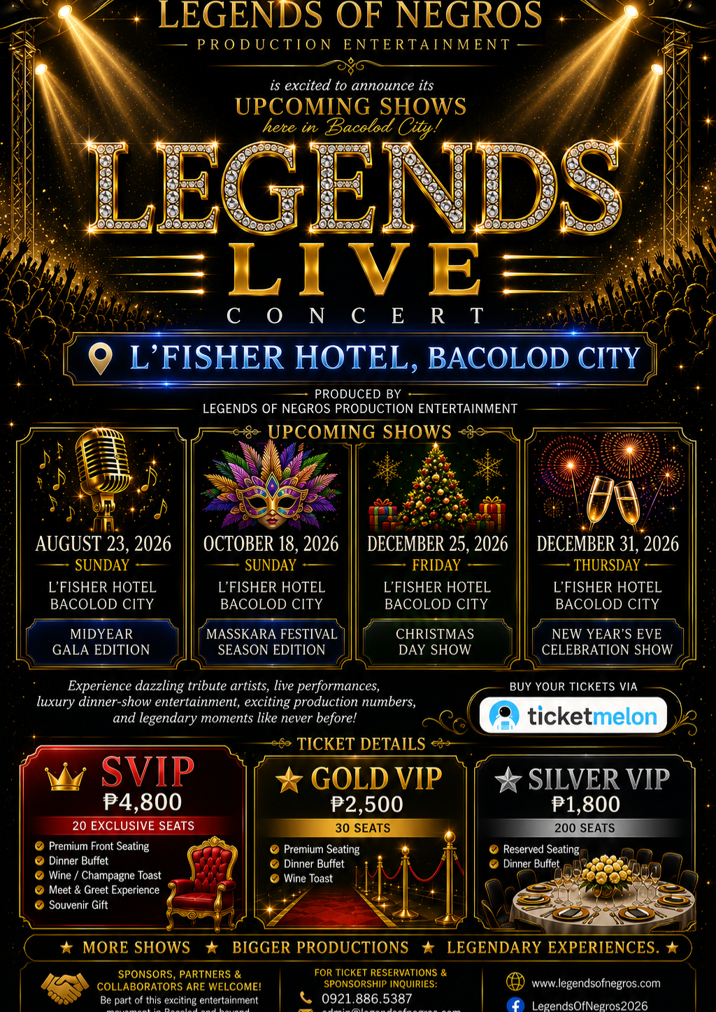 LEGENDS LIVE CONCERT