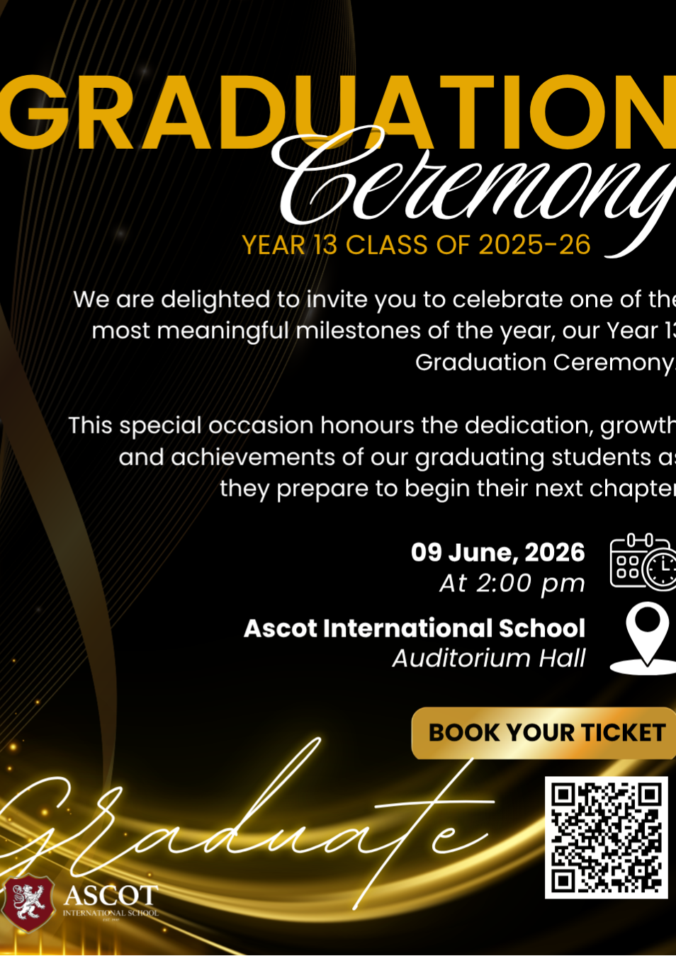 Year 13 Graduation Ceremony