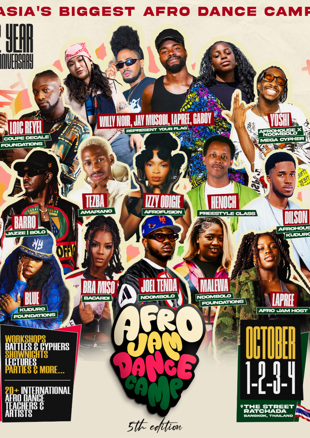 Afro Jam Dance Camp Vol.5