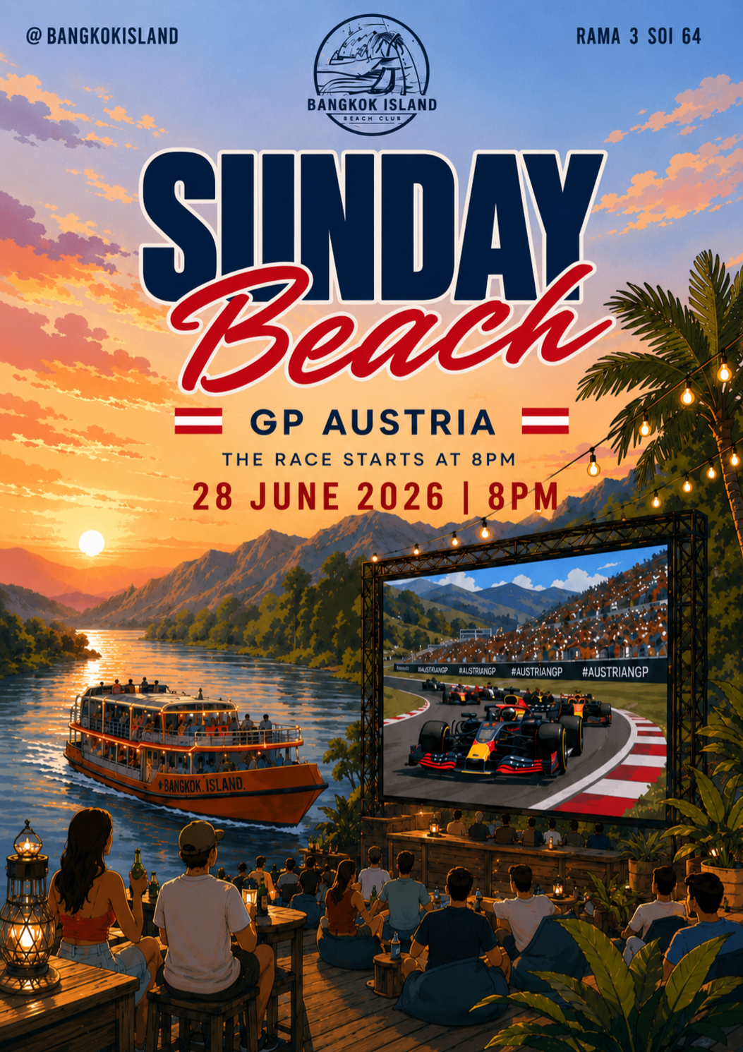 Sunday Beach Formula 1