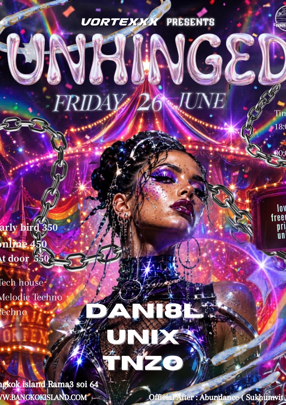 VORTEXXX: UNHINGED β CIRCUS PRIDE