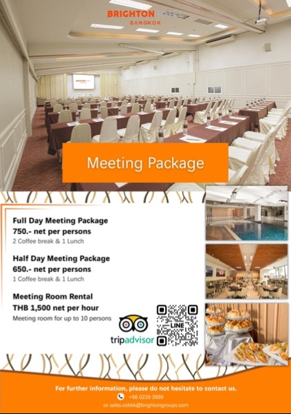 Meeting Package at Brighton Hotel Bangkok
