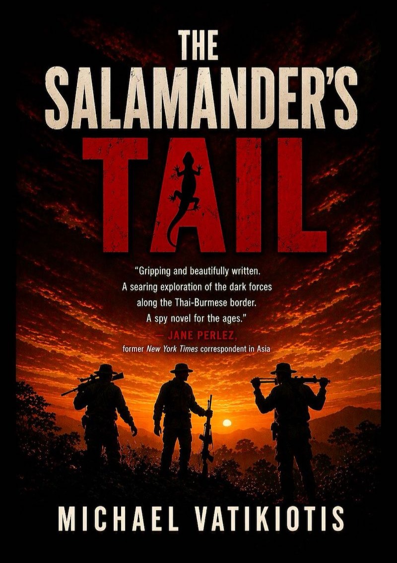 The Salamander's Tail – The new spy novel from Michael Vatikiotis