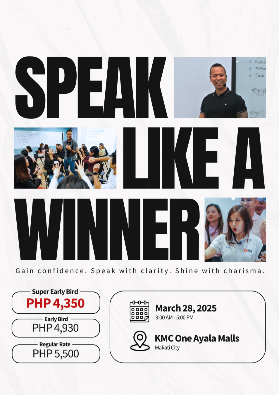 Speak Like a Winner