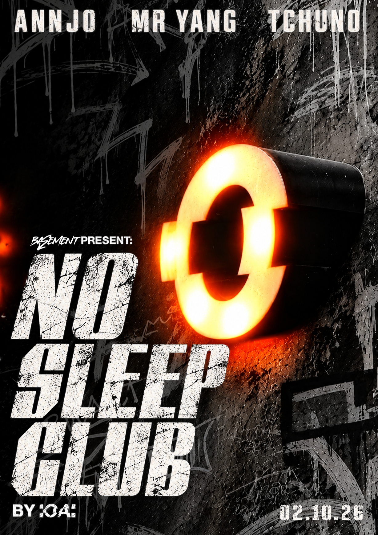 Basement Presents : No Sleep Club by Over&Above