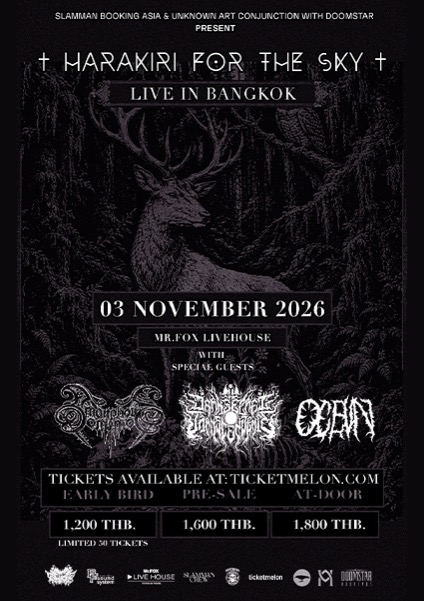 Harakiri for The Sky Live in Bangkok 2026
