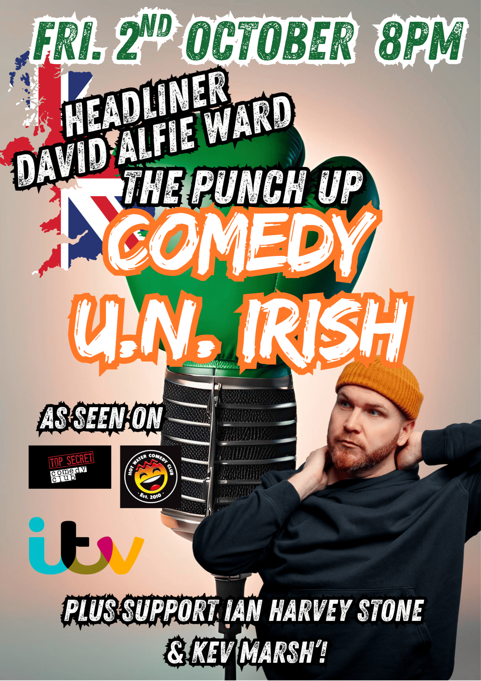 The Punch-up Live presents: David Alfie Ward