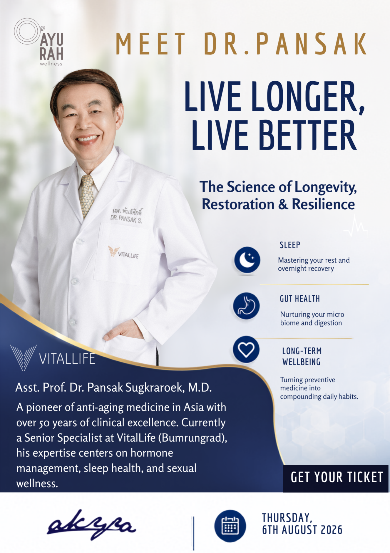 AYURAH Health Conversations — An Evening with Doctors & Wellness Experts