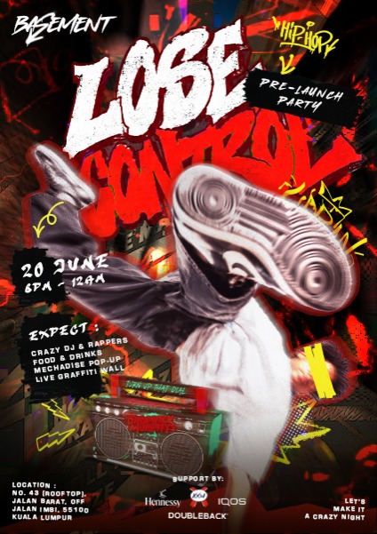Lose Control Party by Basement