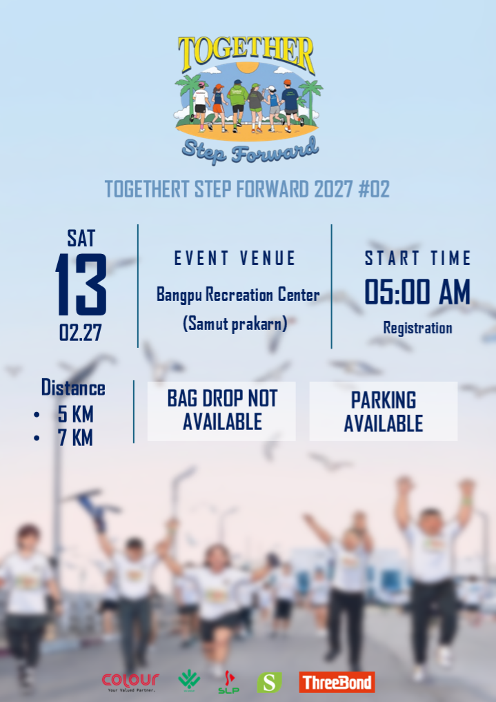 TOGETHER STEP FORWARD 2027 ONE STEP, ONE CHANCE
