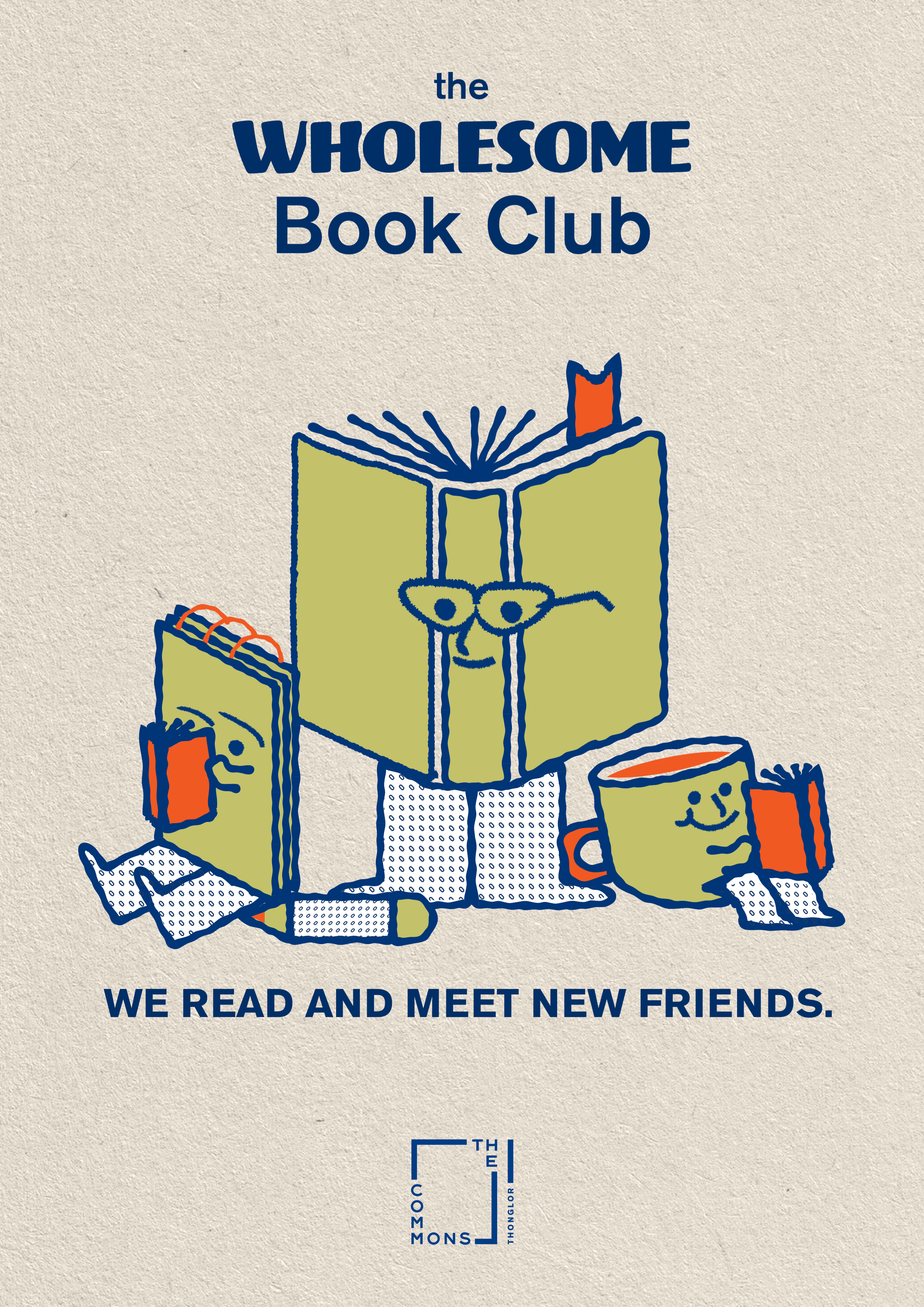 theWHOLESOME Book Club 2026 hosted by Read Me Again x theCOMMONS