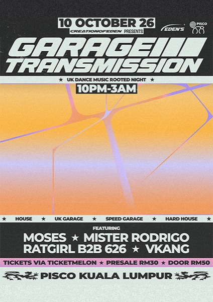Garage Transmission at Pisco Bar