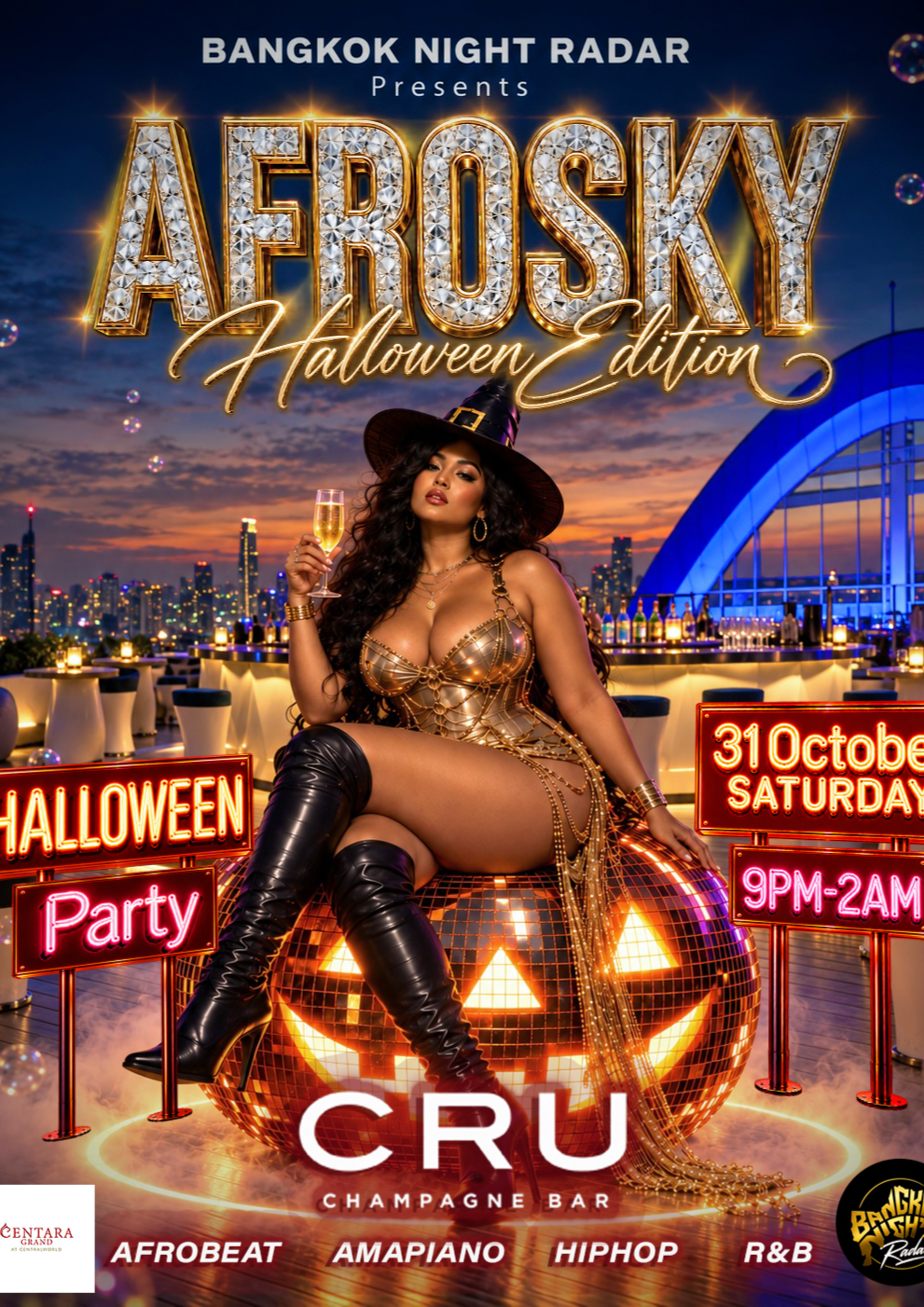 AFROSKY #4 Halloween Edition