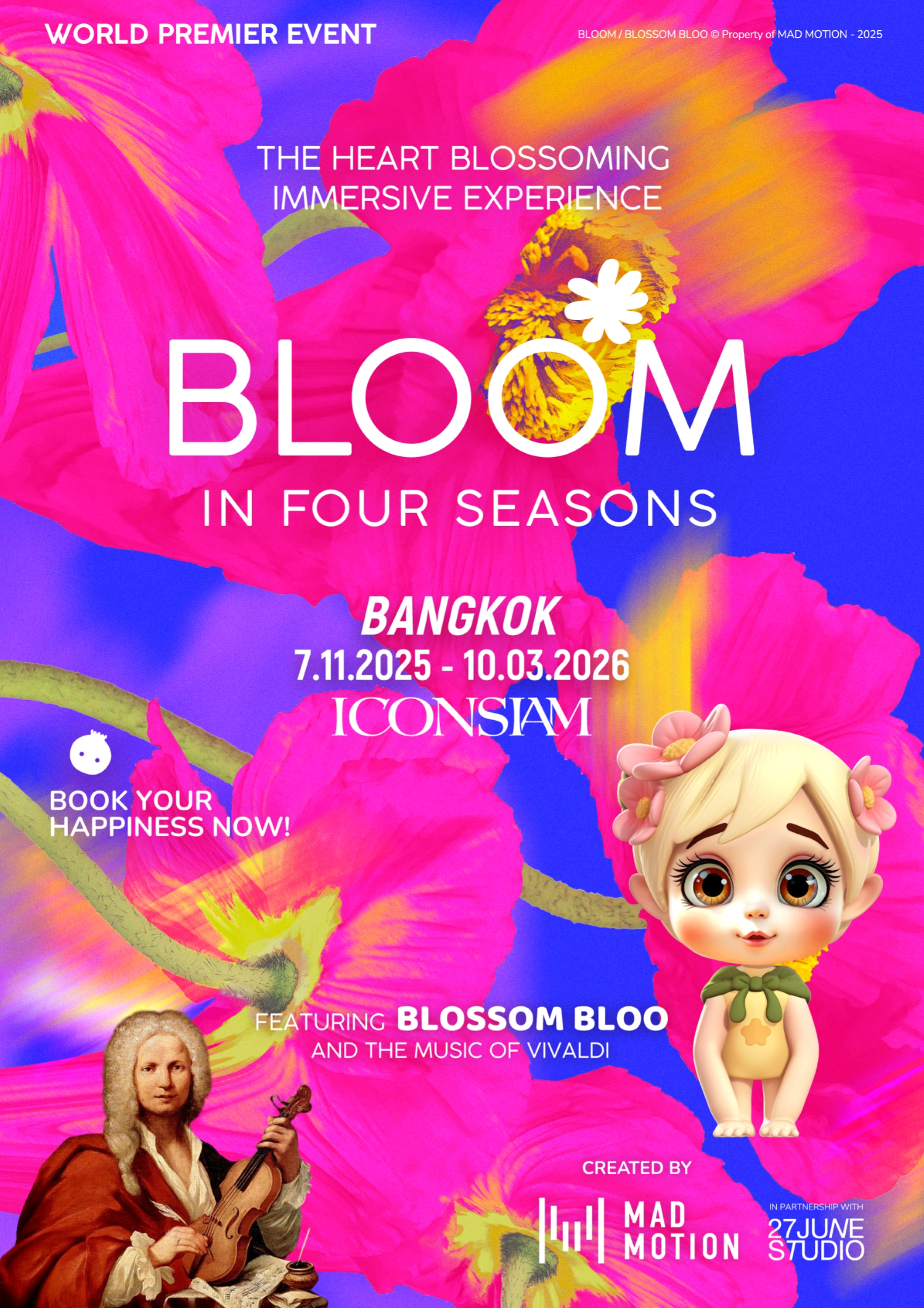 BLOOM in Four Seasons - Ticketmelon