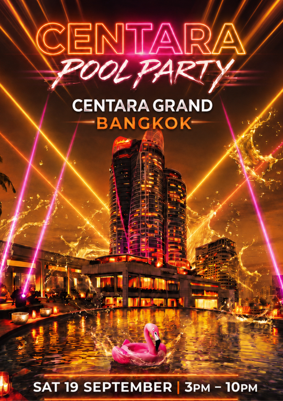 Centara Pool Party | Deep & Melodic House | 19 September