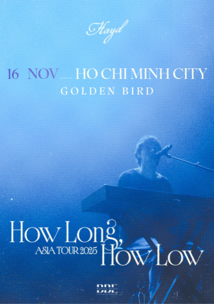 Hayd Singer Hayd – Live in Ho Chi Minh City - Ticketmelon