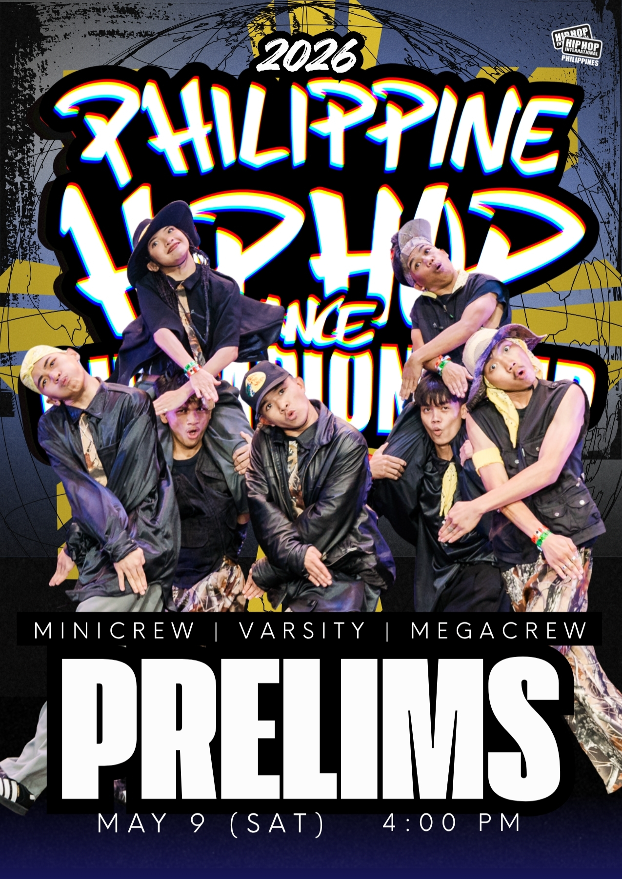 2026 Philippine Hip Hop Dance Championship Preliminary Round - Minicrew, Varsity & Megacrew Divisions