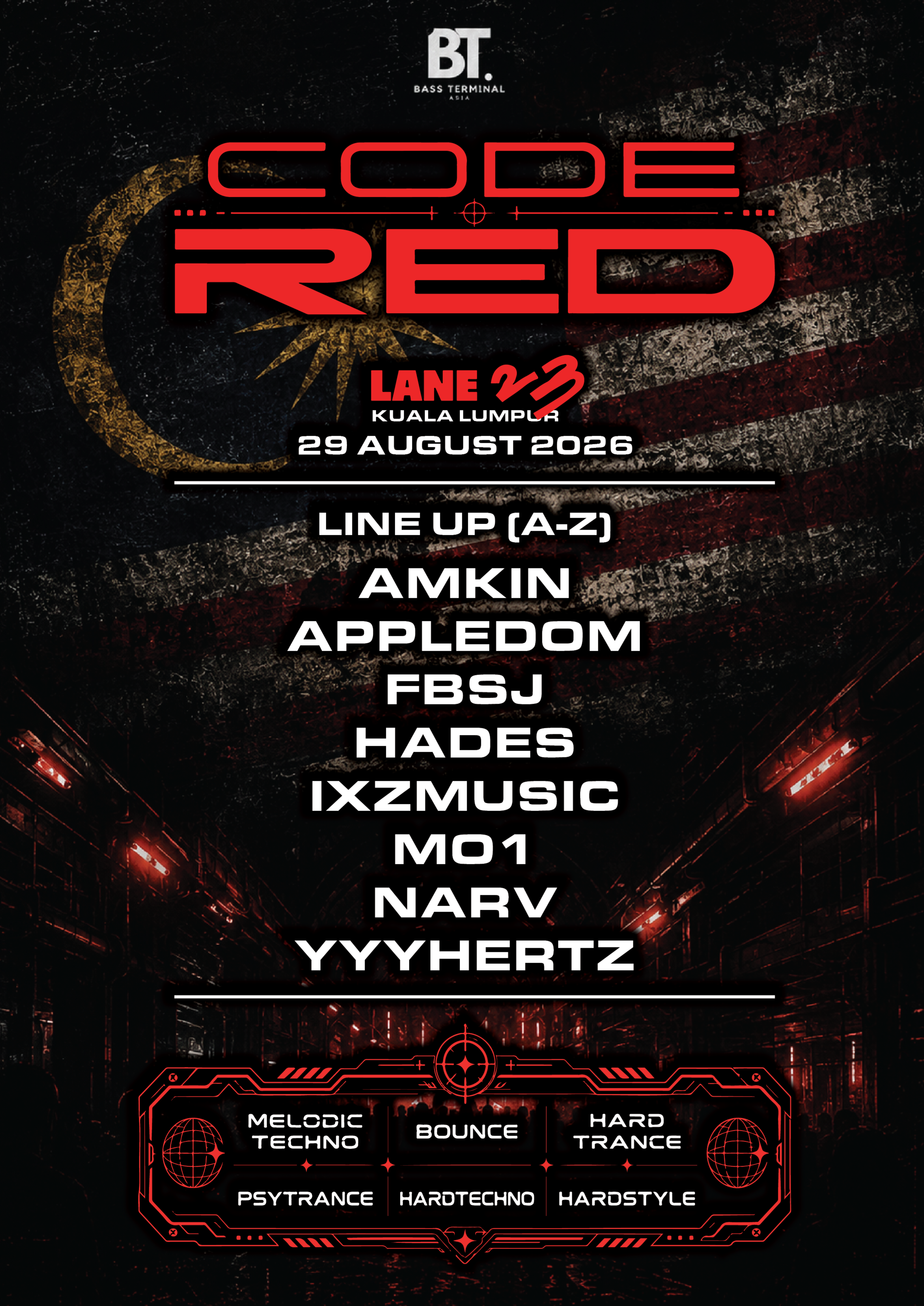 Bassterminal Presents: CODE RED!