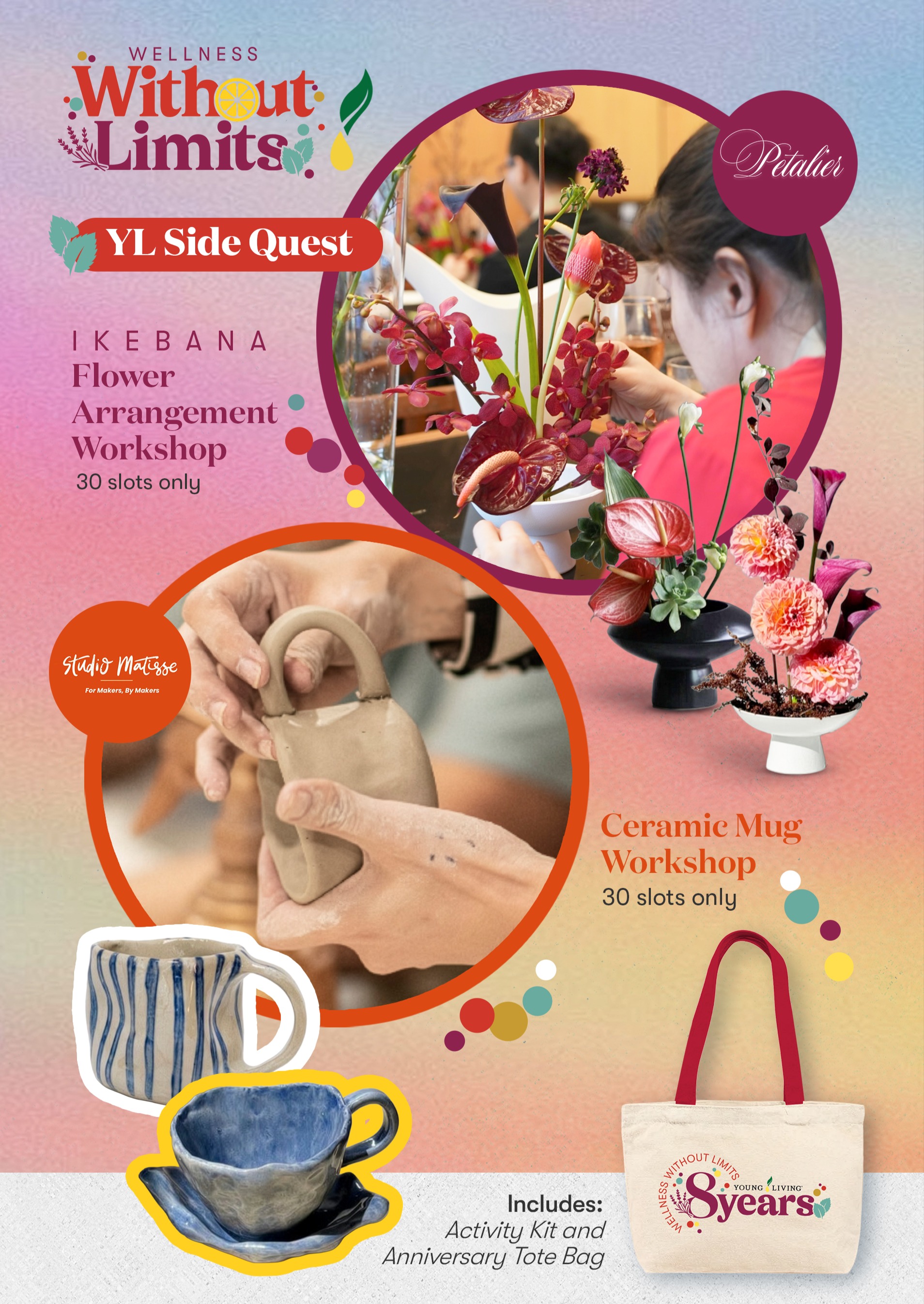 YLPH 8th Anniversary Workshops